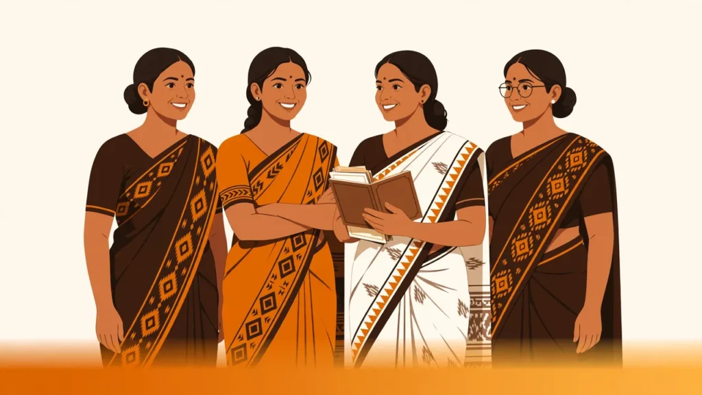 Women in Odisha checking their Subhadra Yojana eligibility